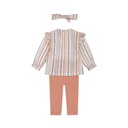Dirkje | Outfit Girls Ladybug Light Pink 3-delig