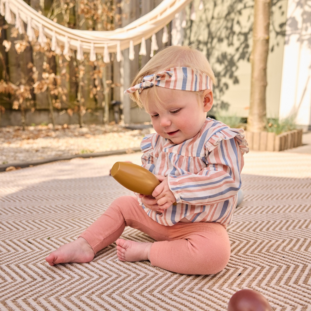 Dirkje | Outfit Girls Ladybug Light Pink 3-delig