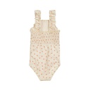 Dirkje | Badpak Girls Ladybug Off White