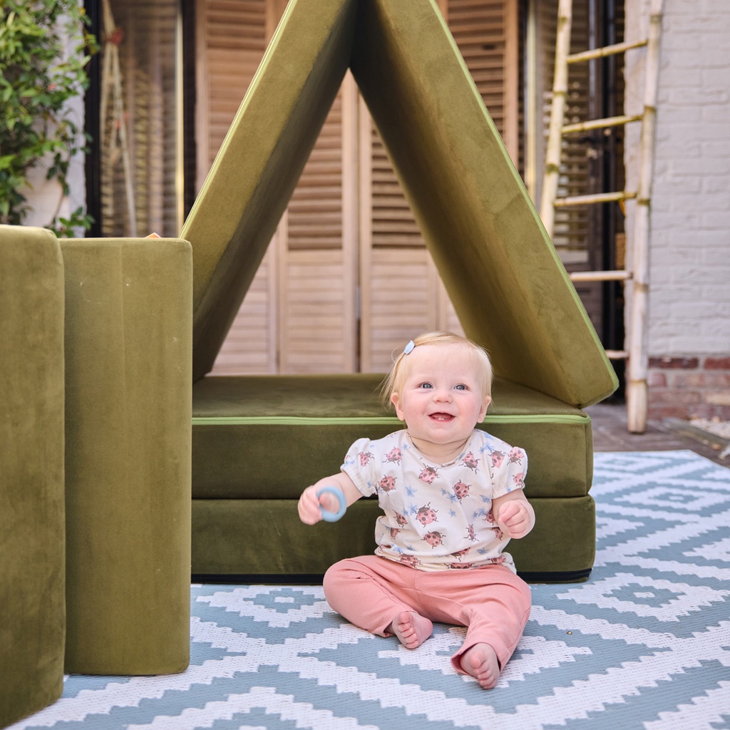 Dirkje | Broek Girls Ladybug Light Pink