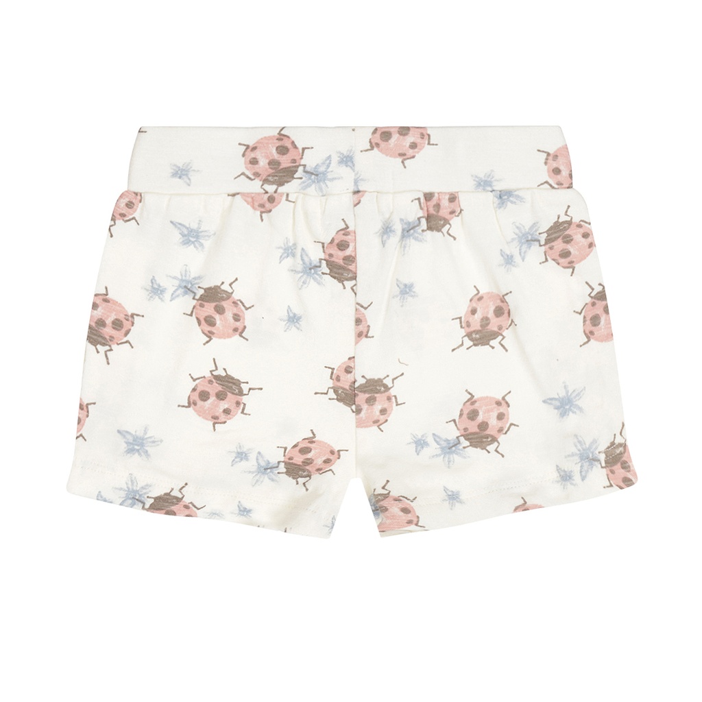 Dirkje | Short Girls Ladybug Off White