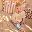 Dirkje | Broek Girls Ladybug Jeans Blue