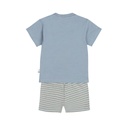 Dirkje | Outfit Boys Safari Trip Blue 2-delig