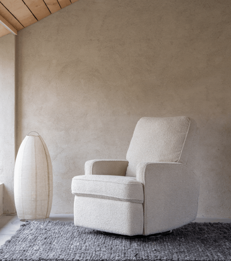 Quax | Schommelstoel Swivel&Gliding Recliner Teddy Taupe