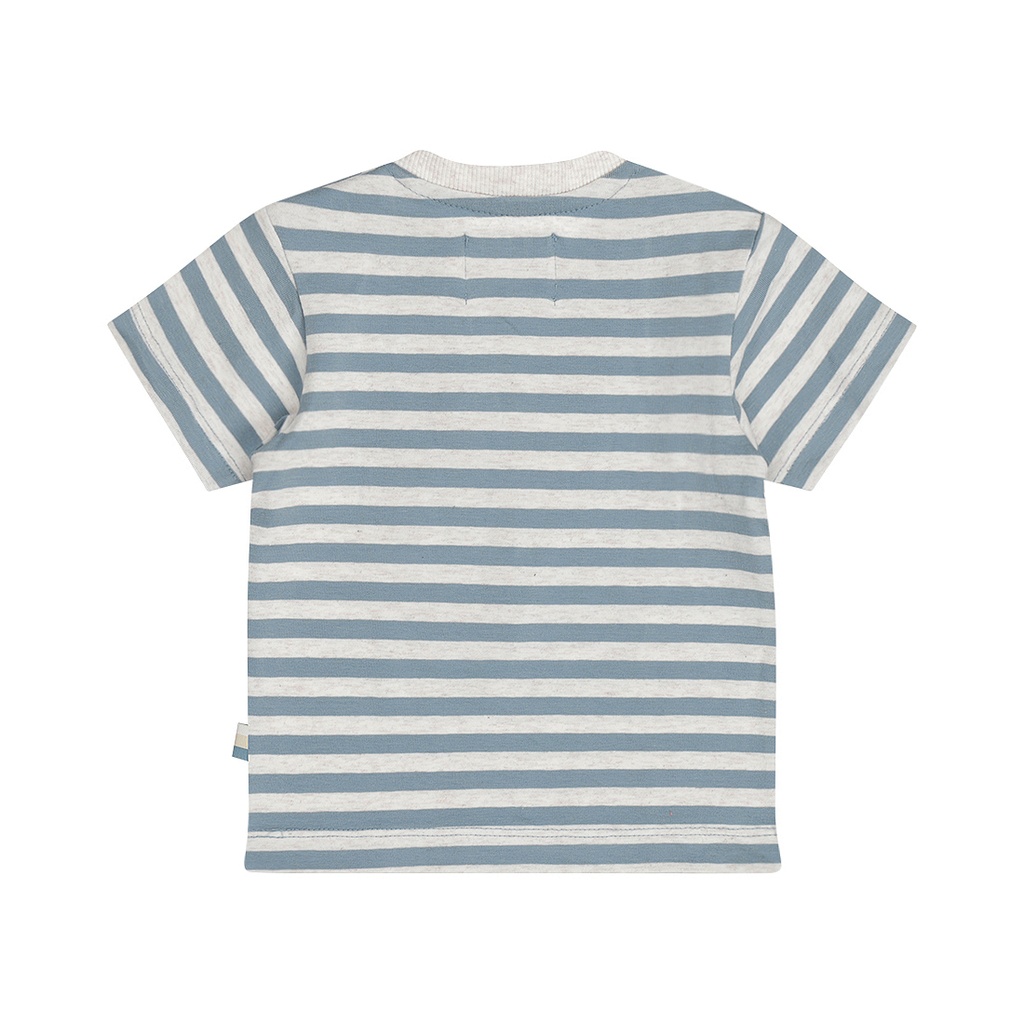 Dirkje | T-shirt Boys Safari Trip Blue