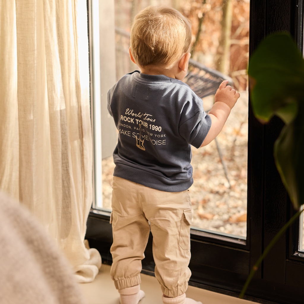 Dirkje | Short Boys Rock Steel Blue