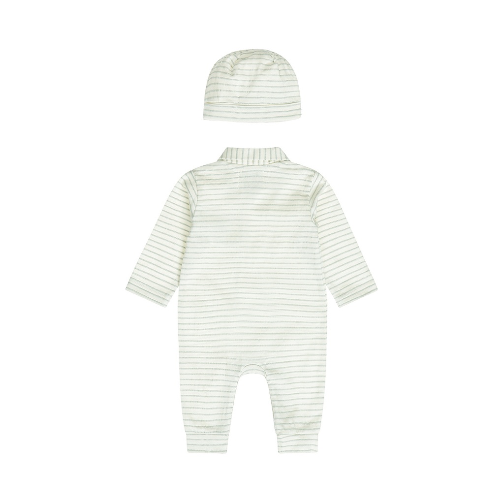 Dirkje | Outfit Boys Santa Monica Off White 2-delig