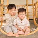 Dirkje | Broek Boys Santa Monica Soft Sage