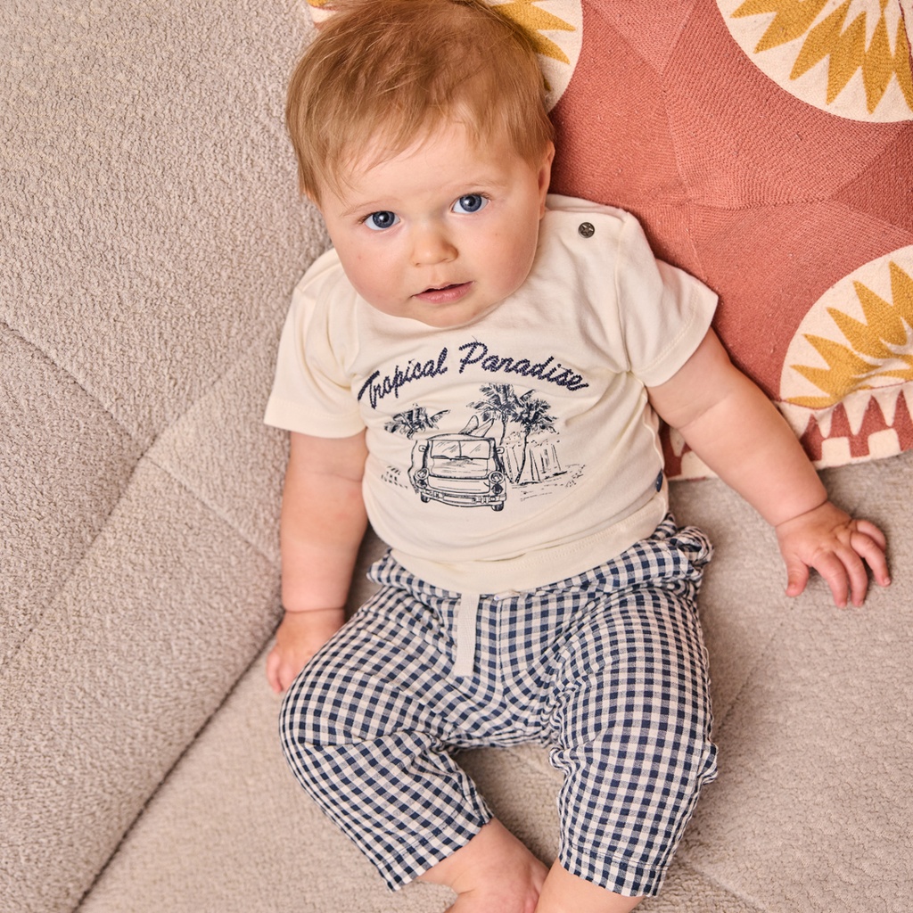 Dirkje | T-shirt Boys Sunset Off White