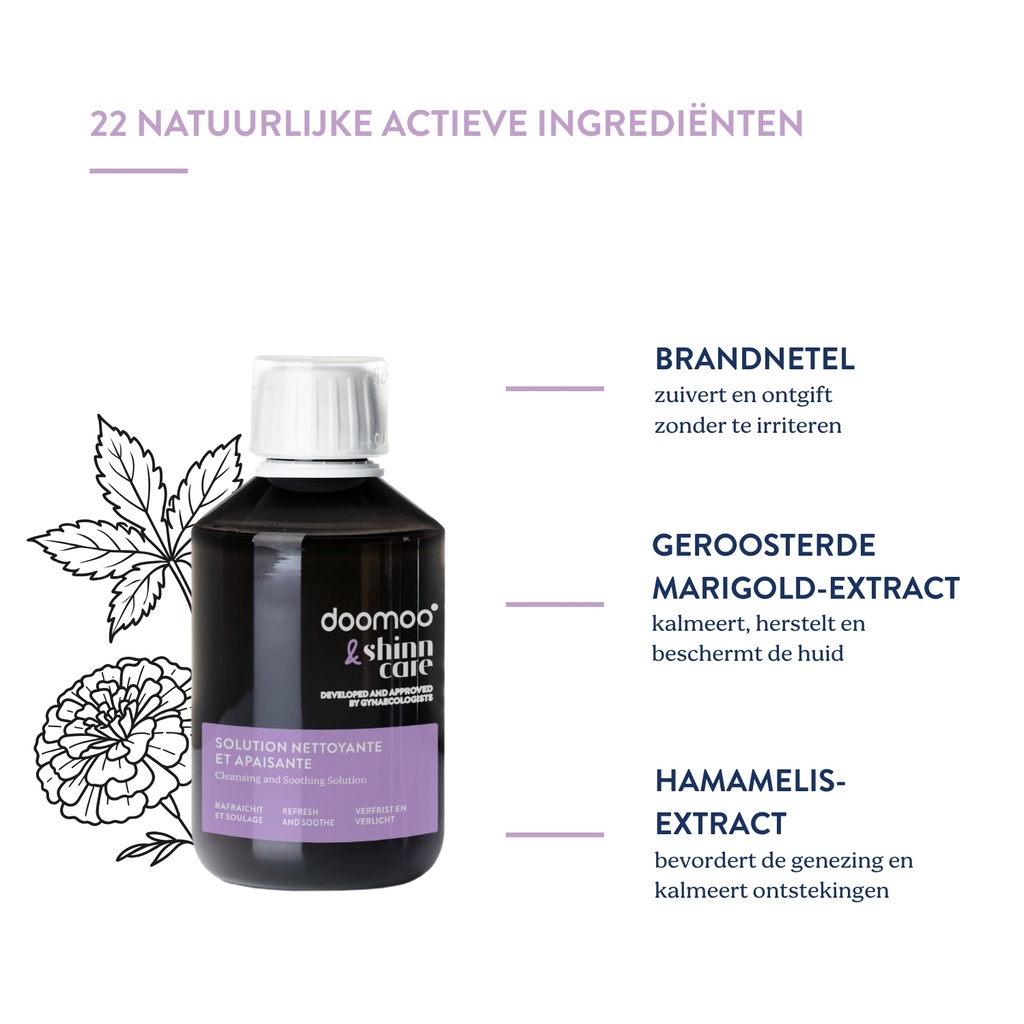 Doomoo & Shinn Care | Na de Bevalling Verzachtende Oplossing vr Intieme Zone