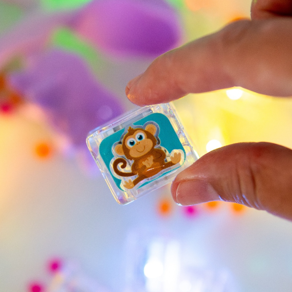 Glo Pals | Badspeelgoed Light Up Cubes Zoo 6-pack