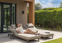 4SO | Ligbed Madeira Sunbed met Kussen en Hoofdsteun Terre 