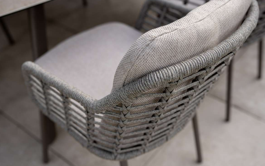 4SO | Tuinstoel Puglia Dining Chair Terre met 2 Kussens 