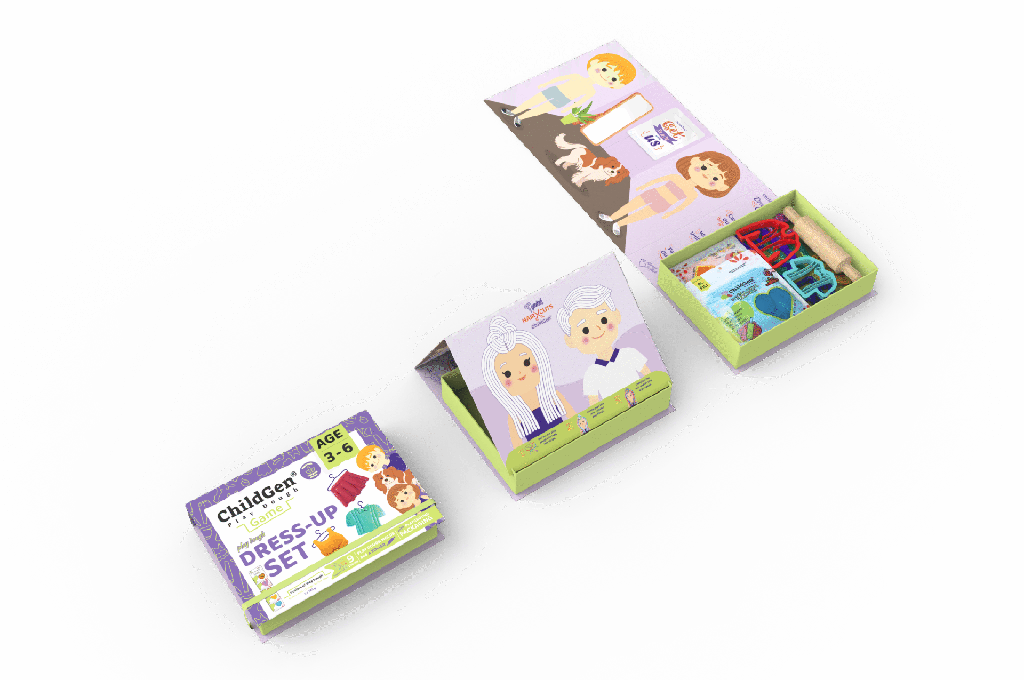 Childgen | Boetseerklei Play Dough Dress Up Set