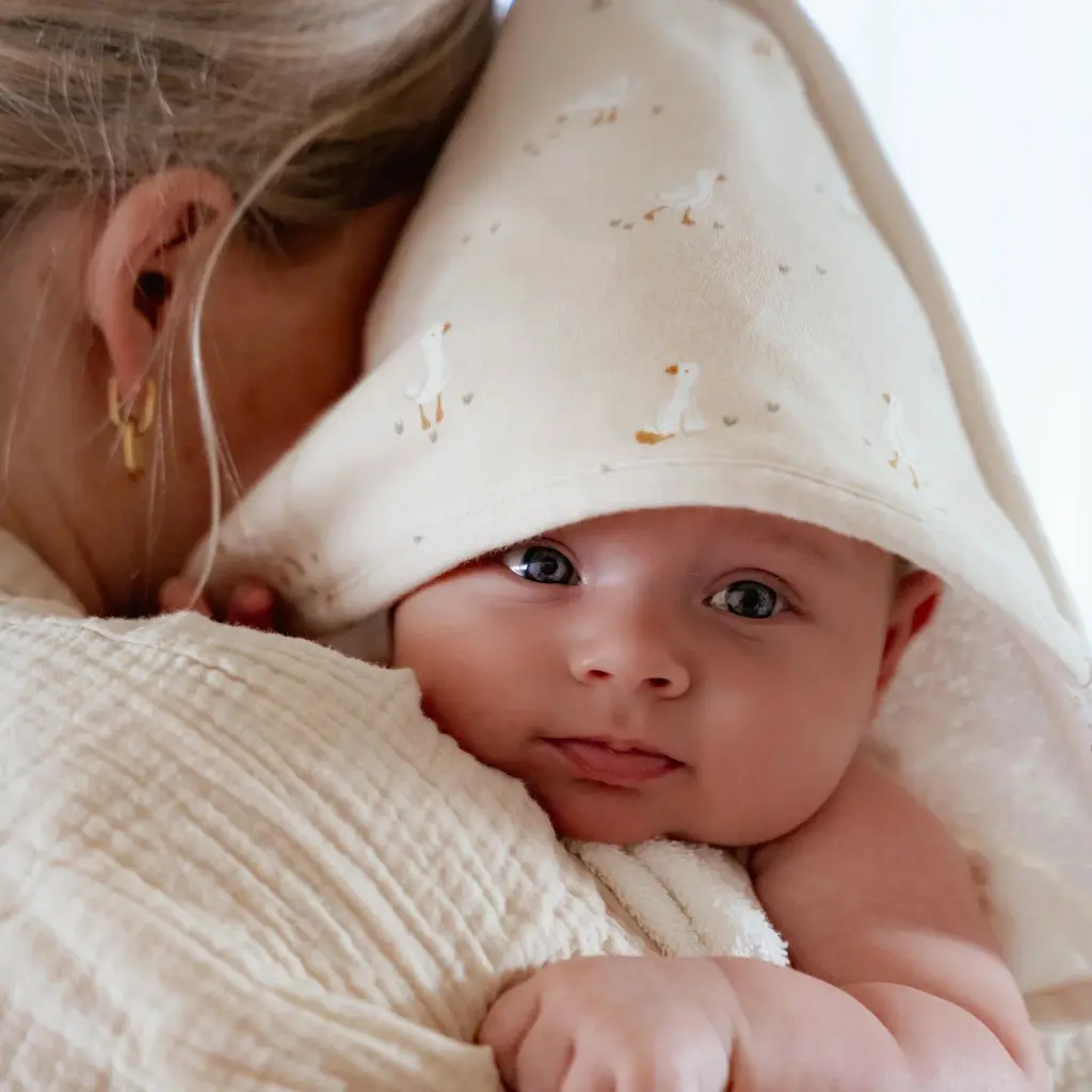 Little Dutch | Badcape Little Goose 75x75cm