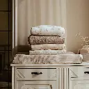 Little Dutch | Deken Ledikant Pure Soft Beige Gebreid 110x140cm