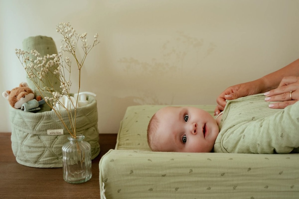 Little Dutch | Verzorgingsmand Pure Sage Klein
