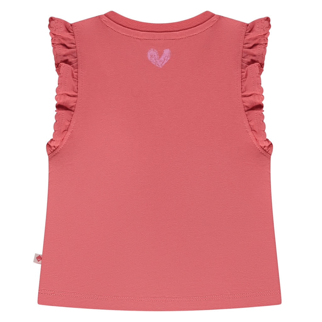 Babyface | T-shirt Girls Coral Red