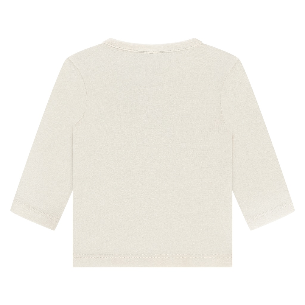 Babyface | T-shirt Uni Longsleeve Ivory/Pistachio