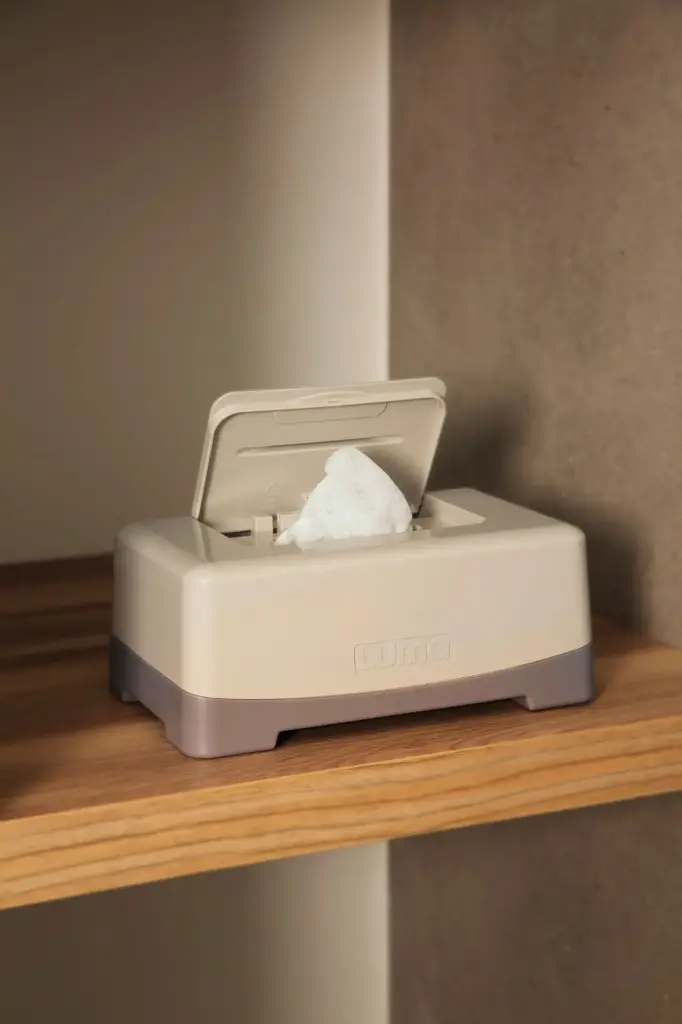 Luma | Box vr Vochtige Doekjes/Zakdoeken Almond Ecru