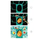 Djeco | Kraskaarten Dieren +18M