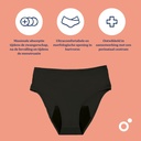 Doomoo | Slip Flowly Zwart