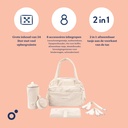 Doomoo | Verzorgingstas Fluffy Corduroy Sand