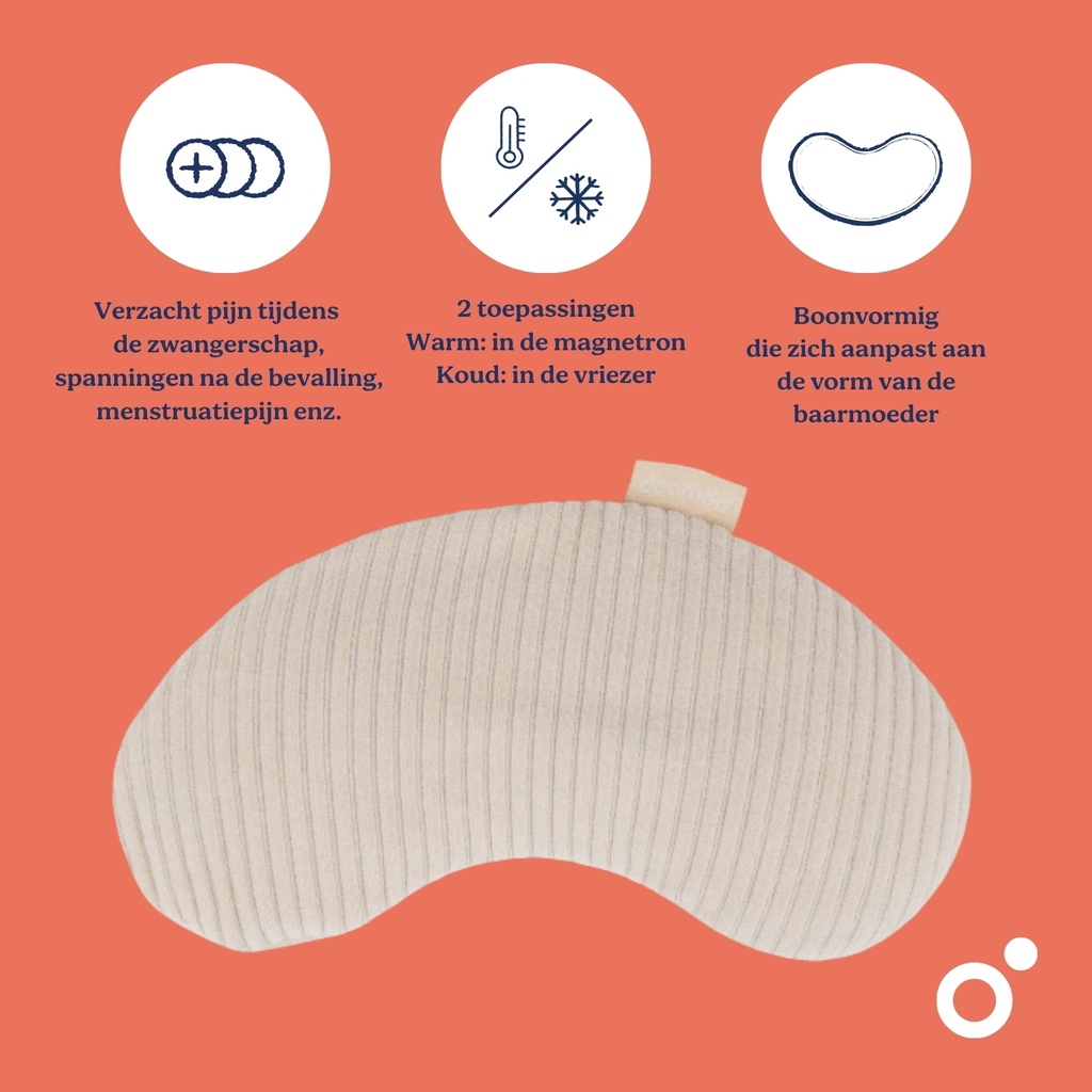 Doomoo | Warmtekussen Snoogy Mom Corduroy Sand