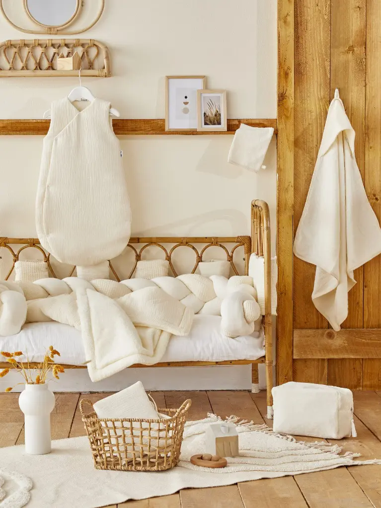 BB&Co | Bed en Park Beschermer Mix & Match Melkschuim