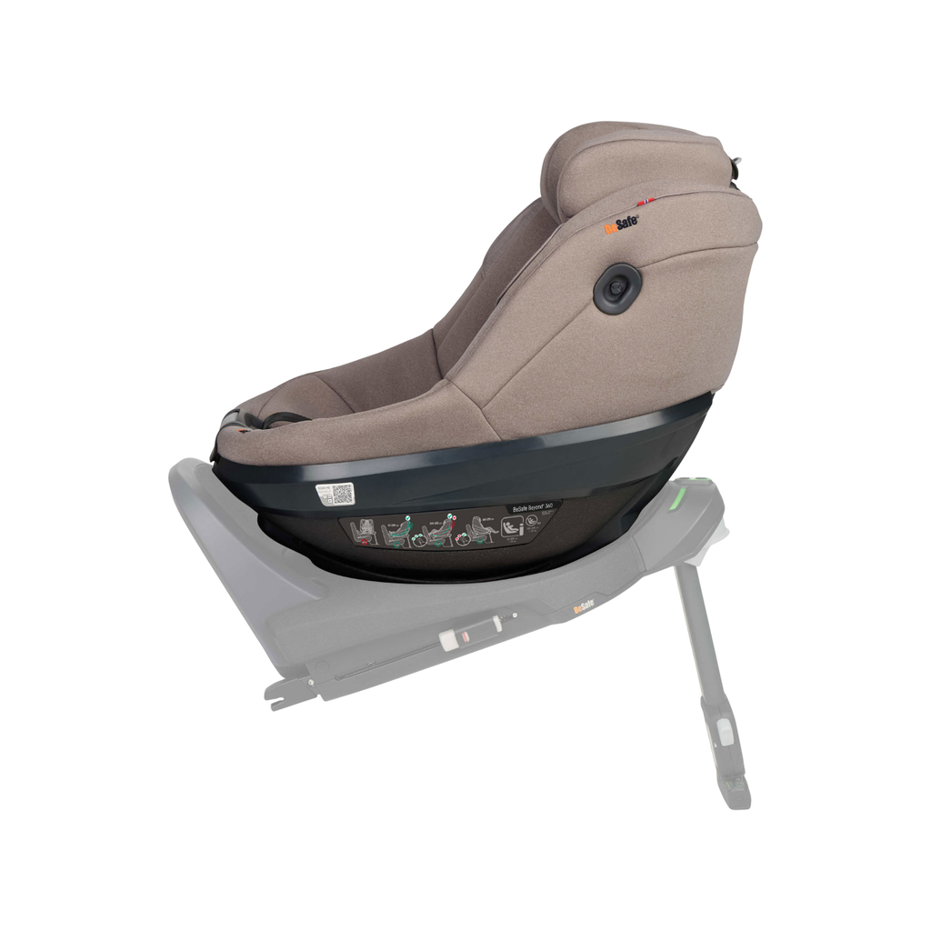 BeSafe | Autostoel Beyond2 360 Dark Sand SoftBreeze Gr 0+/1/2