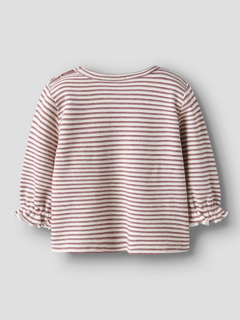 Name it | T-shirt Girls Nbfbripa Longsleeve Oxblood Red