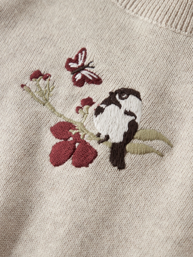 Name it | Pull Girls Nbfbird Peyote Melange