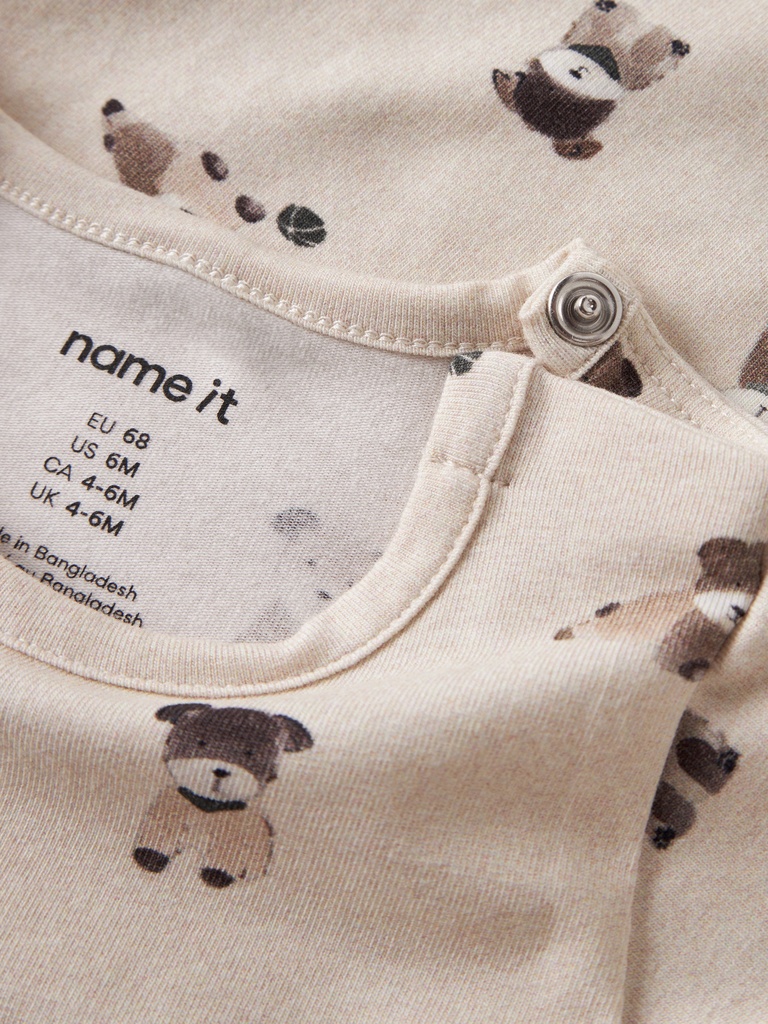 Name it | Broek Boys Nbmtusher Peyote Melange