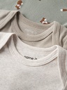Name it | Body Boys Fox Longsleeve Shadow/Aluminum 3-pack