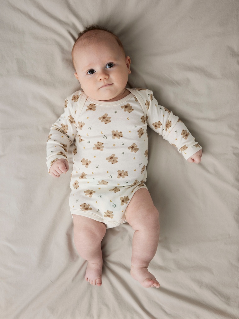 Name it | Body Uni Longsleeve Jet Stream 3-pack