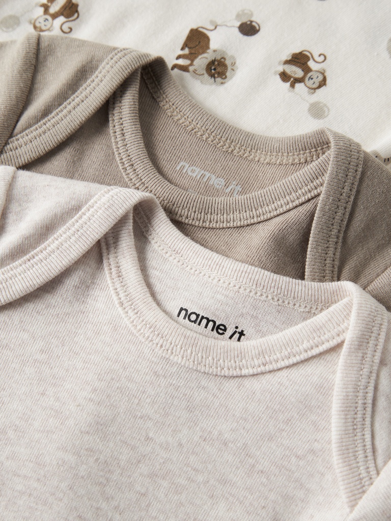 Name it | Body Uni Jet Stream/Aluminum/Peyote Melange 3-pack