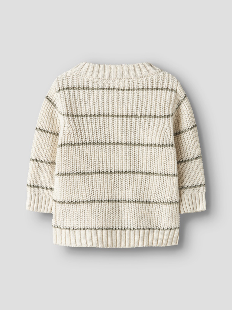Lil'Atelier | Pull Boys Nbmemlen Stripes Coconut Milk
