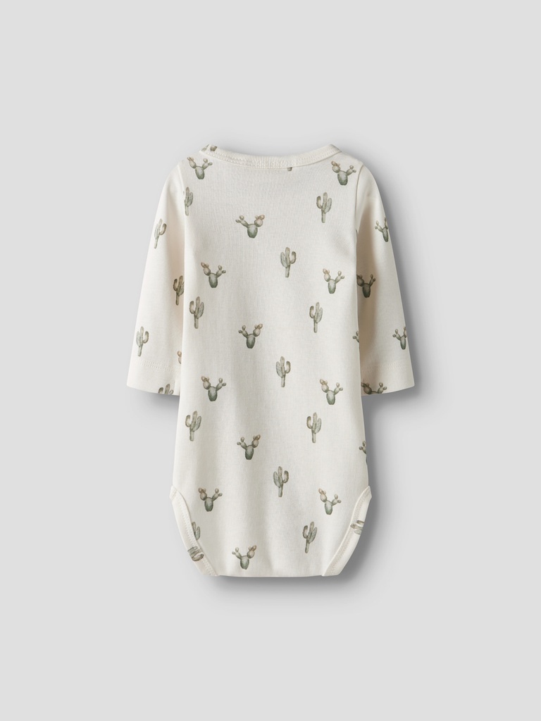 Lil'Atelier | Body Boys Nbmlayo Cactus Longsleeve Coconut Milk