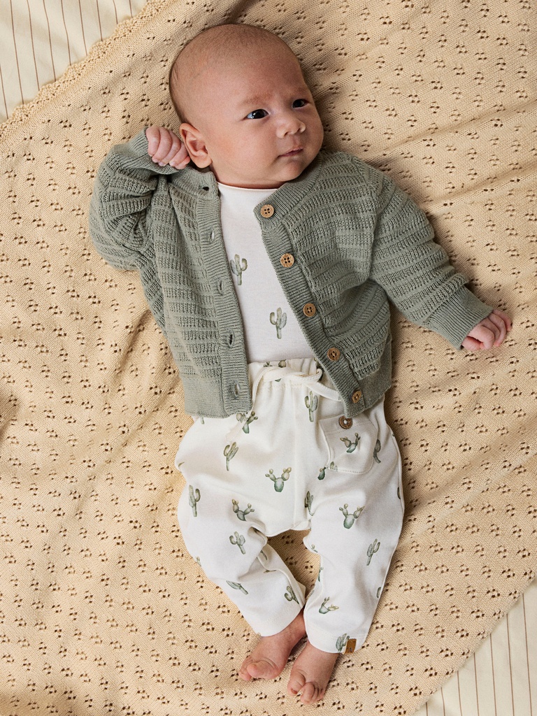 Lil'Atelier | Body Boys Nbmlayo Cactus Longsleeve Coconut Milk