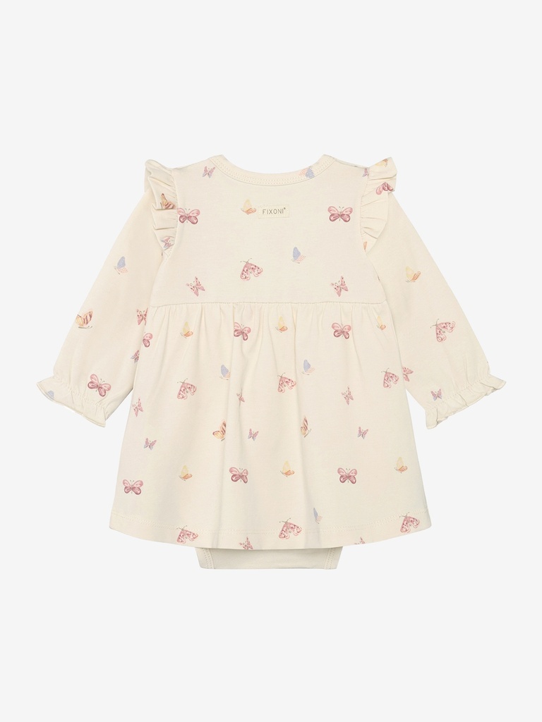 Fixoni | Jurk Girls Longsleeve Bleached Mauve