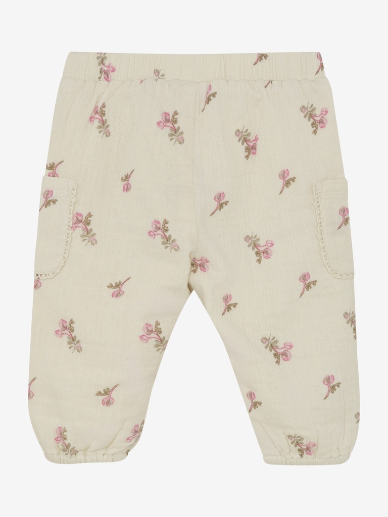 Enfant | Broek Girls Flower White Swan