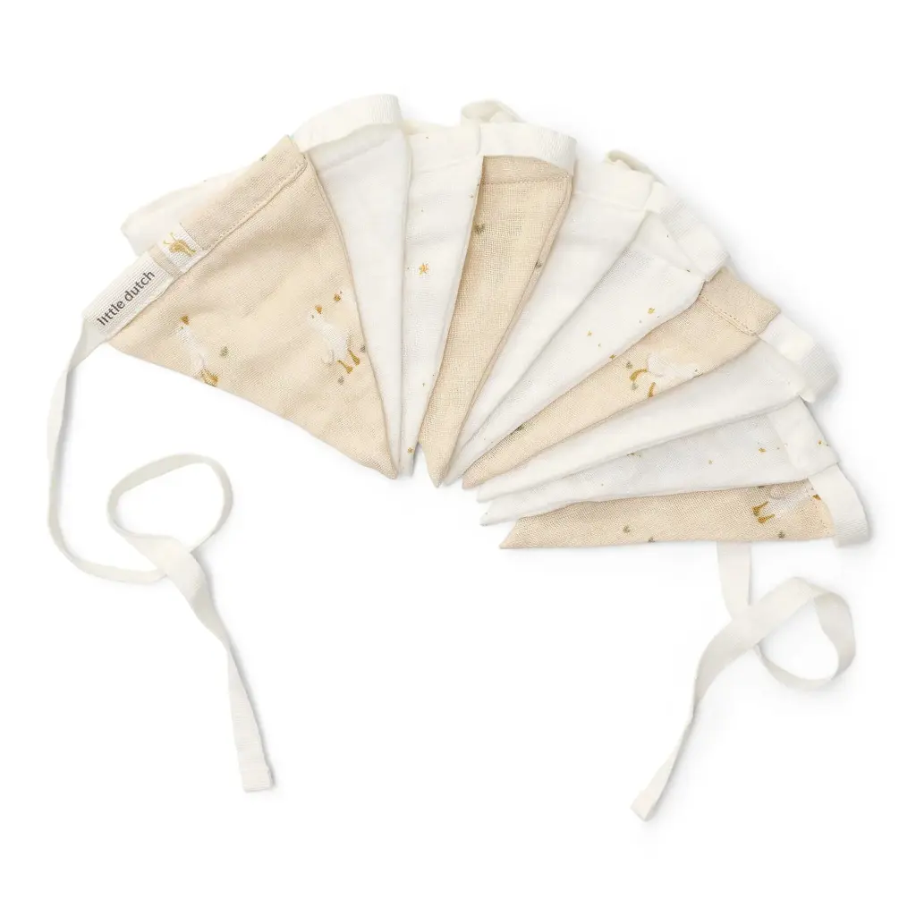 Little Dutch | Vlaggenlijn Slinger met Vlaggetjes