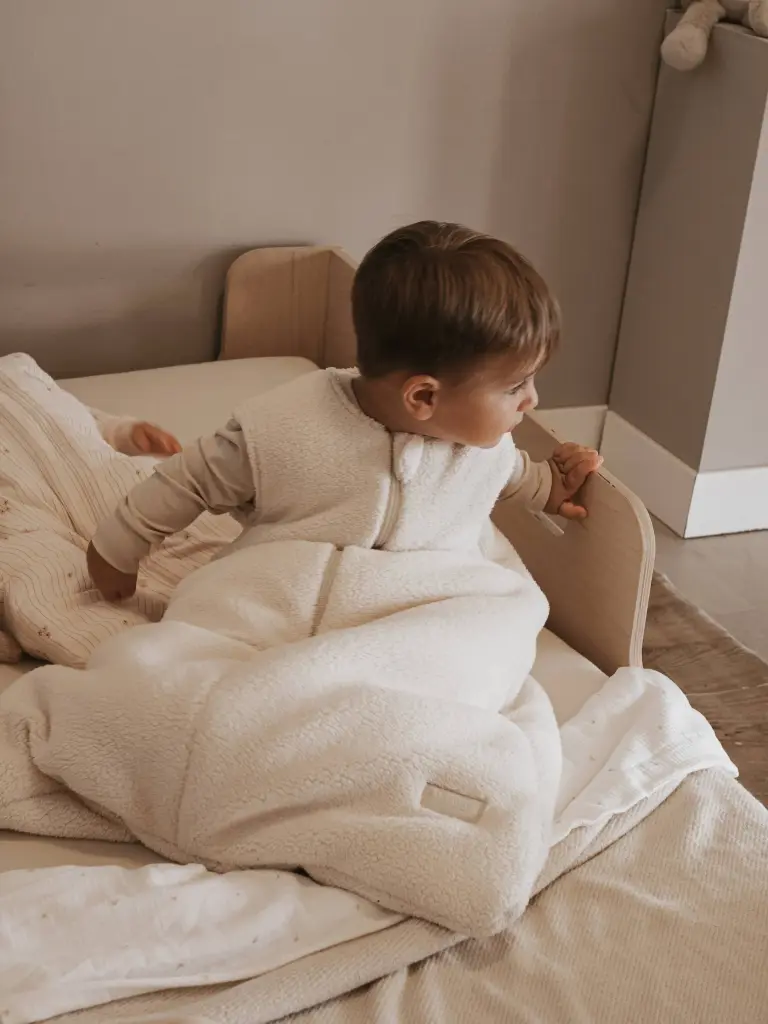 Bamboom | Slaapzak 4-seizoenen 3.8TOG Off White/Sand 6-24M