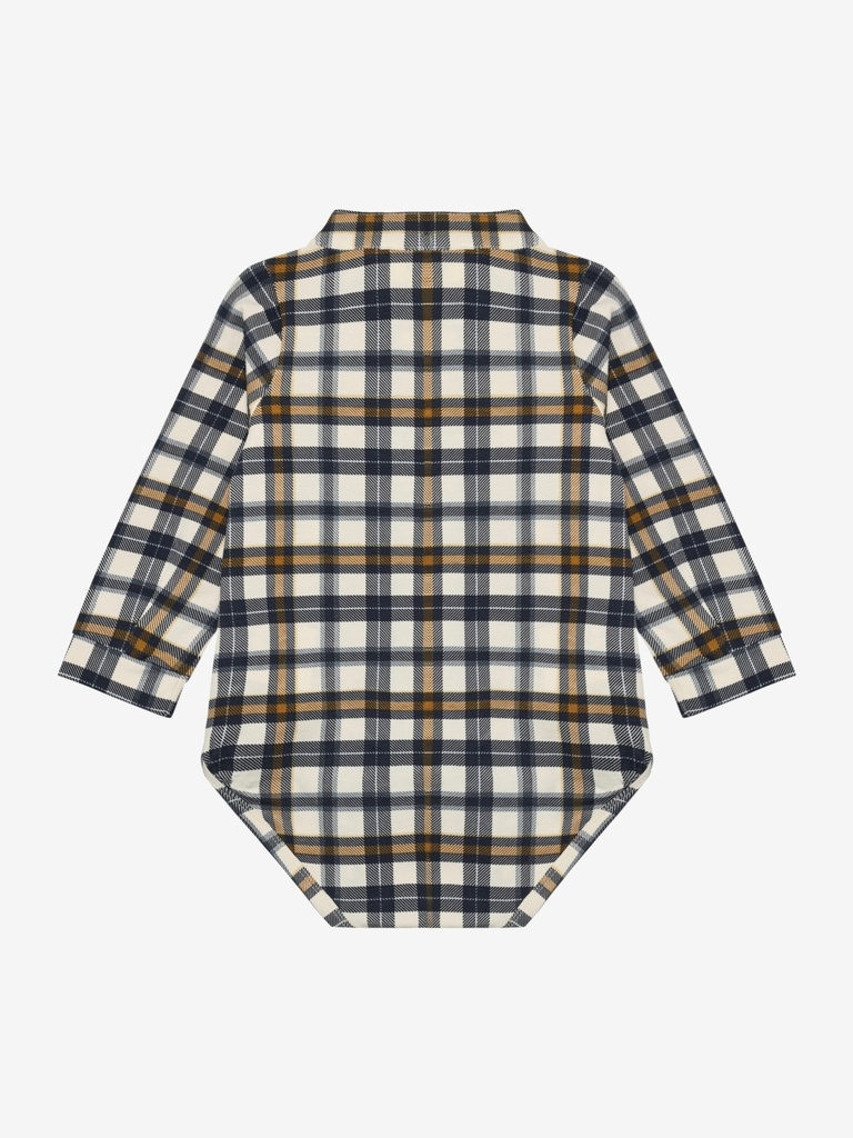 Minymo | Body Boys Longsleeve White Swan