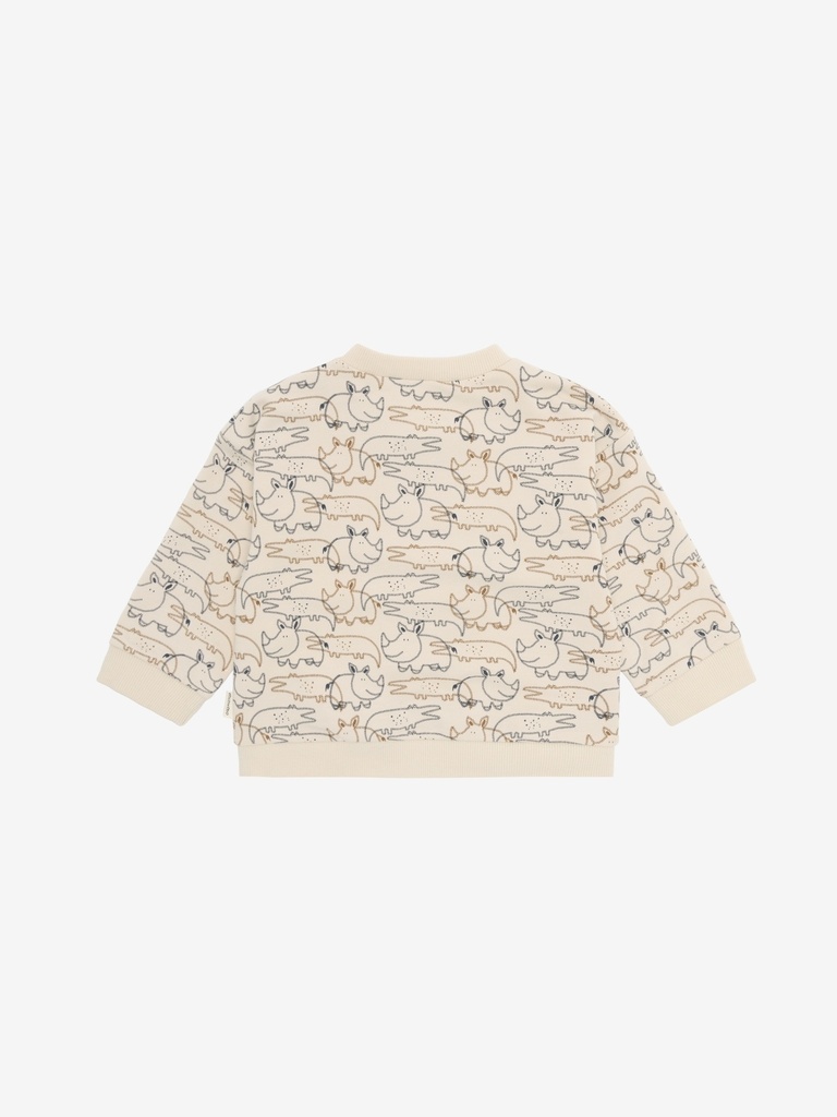 Minymo | Sweater Boys White Swan