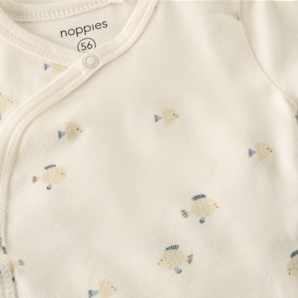 Noppies | T-shirt Uni Overslag Longsleeve Egret (kopie)