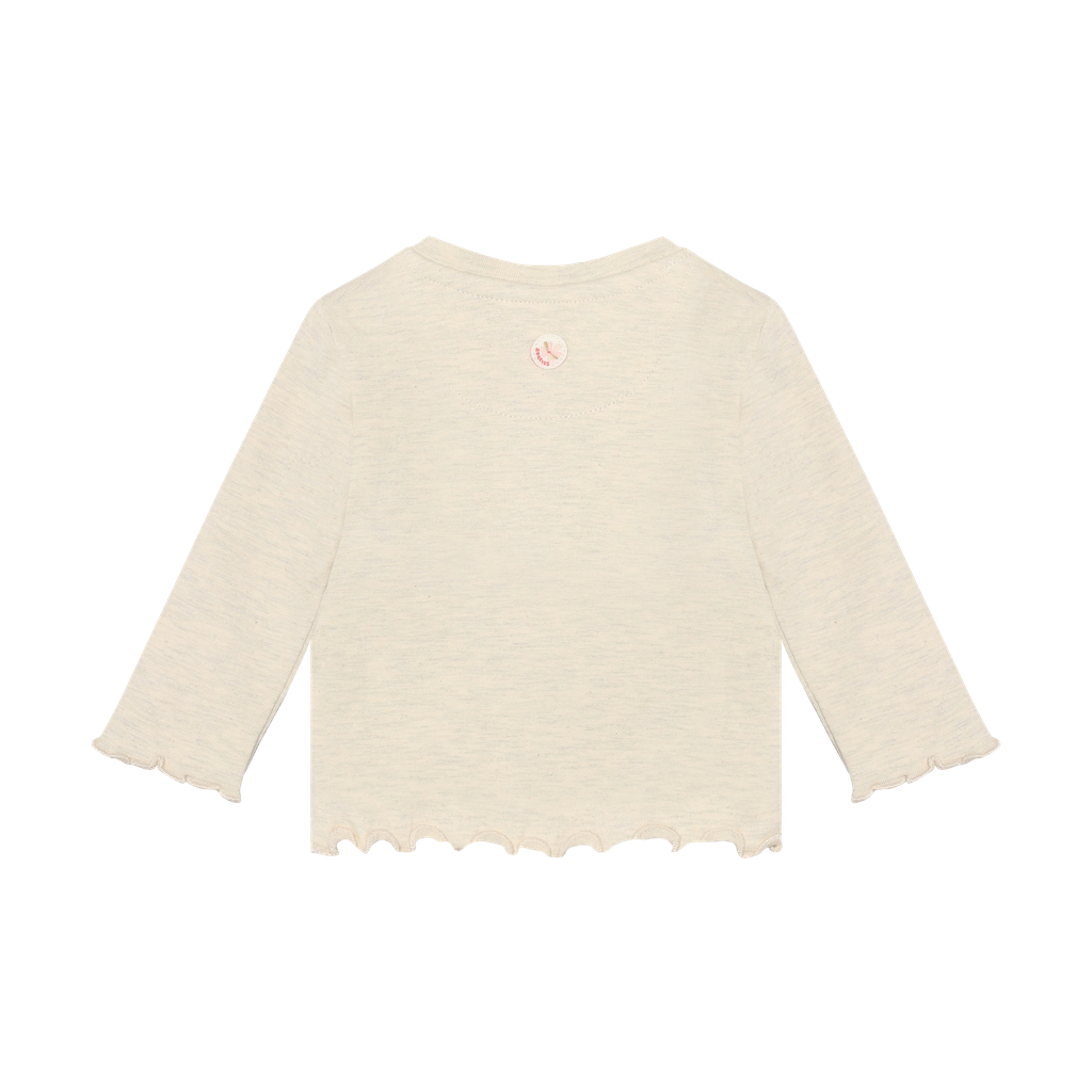 Noppies | T-shirt Girls Longsleeve Oatmeal Melange
