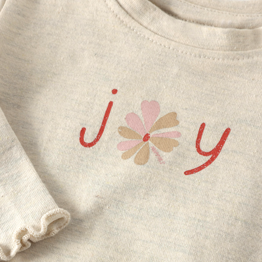 Noppies | T-shirt Girls Longsleeve Oatmeal Melange