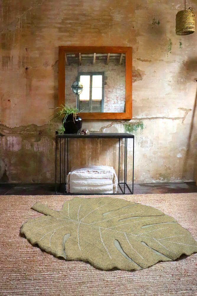 Lorena Canals | Kamertapijt Monstera Olive 120x180cm