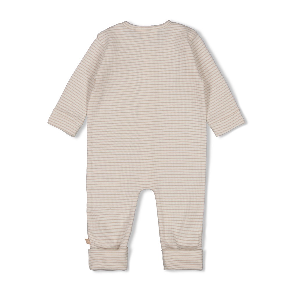 Feetje | Kruippak Uni Honey Bear Stripes Sand